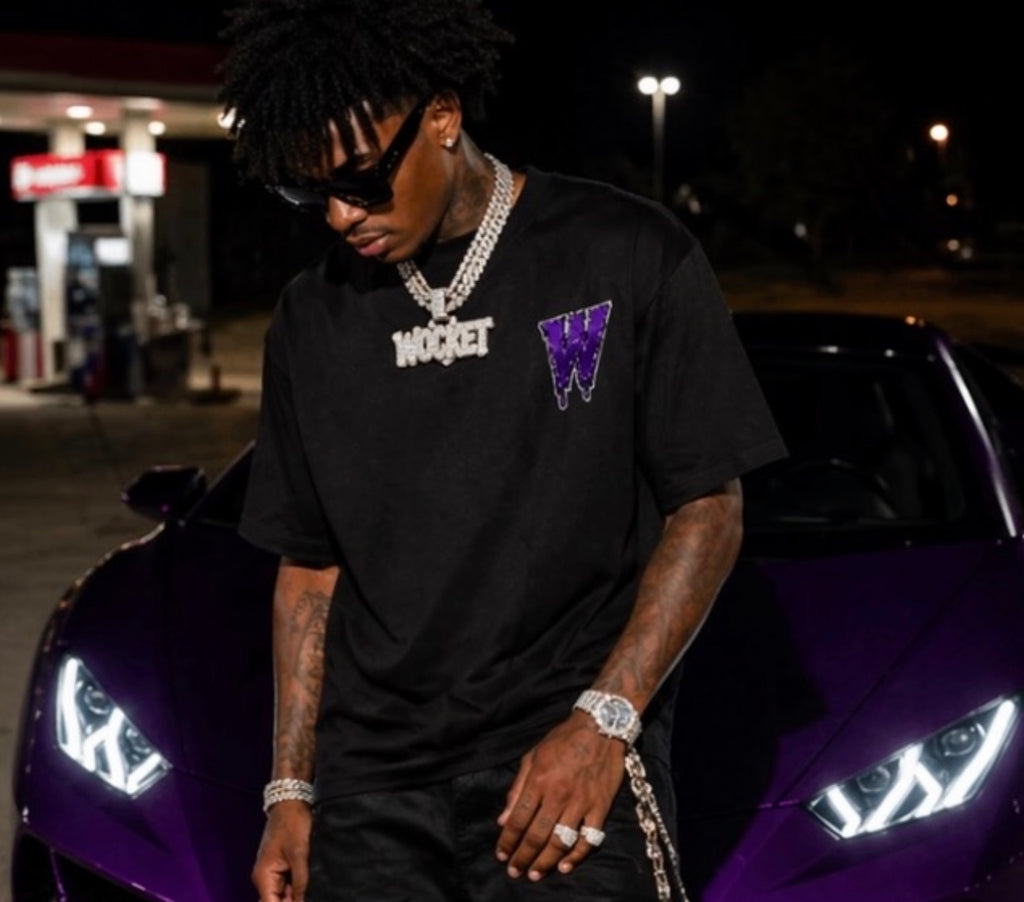 TEAM WOCKET “Double Cup Drip” Oversized Tee