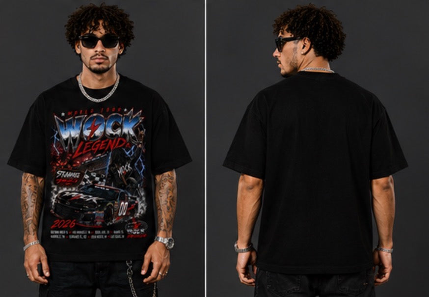 WOCK Legend™ World Tour 2026 Heavyweight Tee